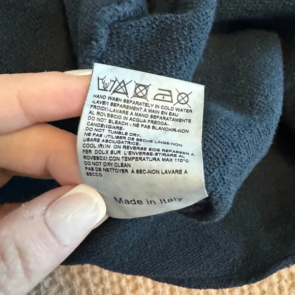 Balmain Paris The Rock Baroque Metallic-Print Sweatshirt, Blue 50 Size Large Men - Picture 9 of 13